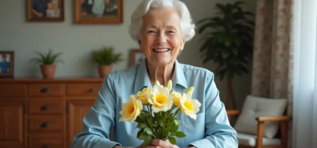 Quelle fleur offrir pour un 70ème anniversaire et quelle est sa signification ?