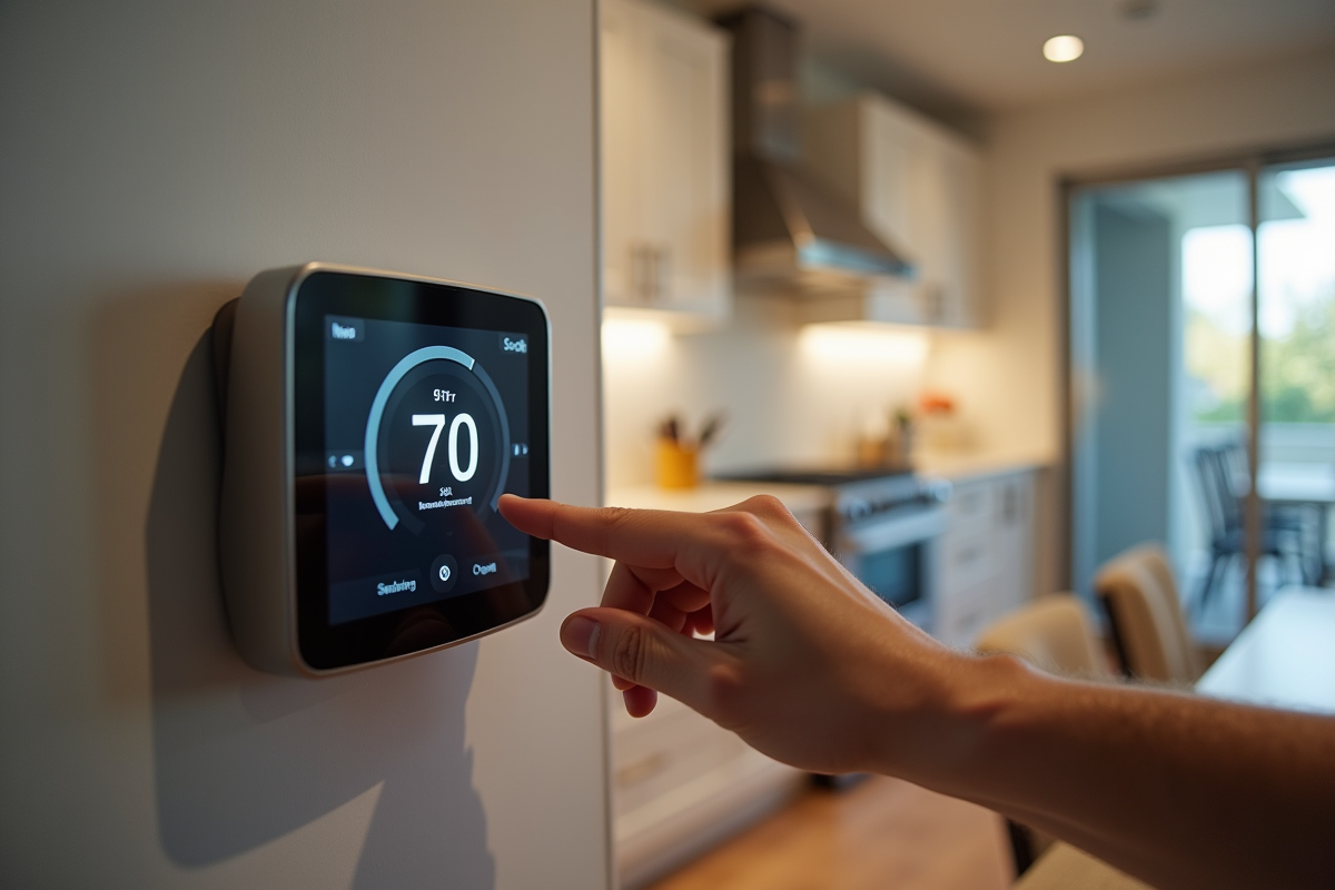 thermostat réglage